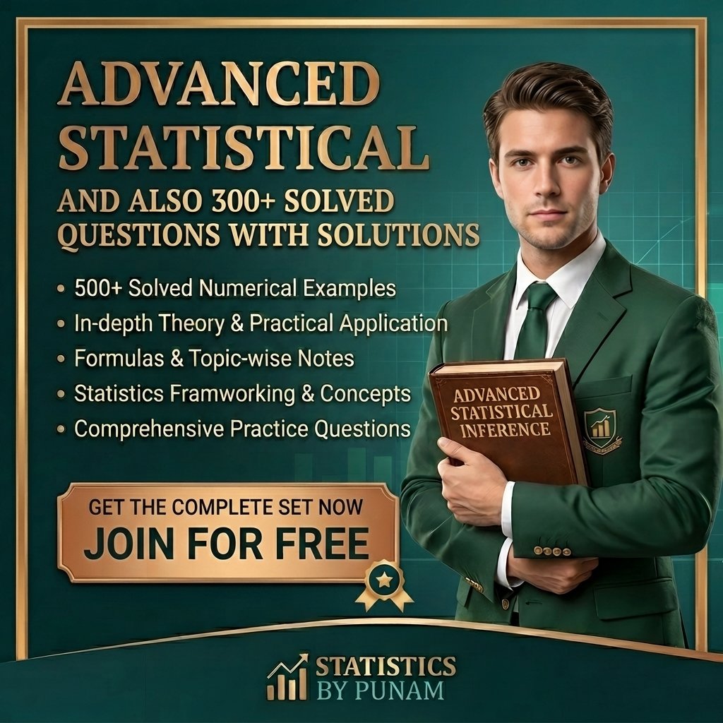 Statistical Estimation Notes for Competitive Exams: Complete Theory and Solved Questions
