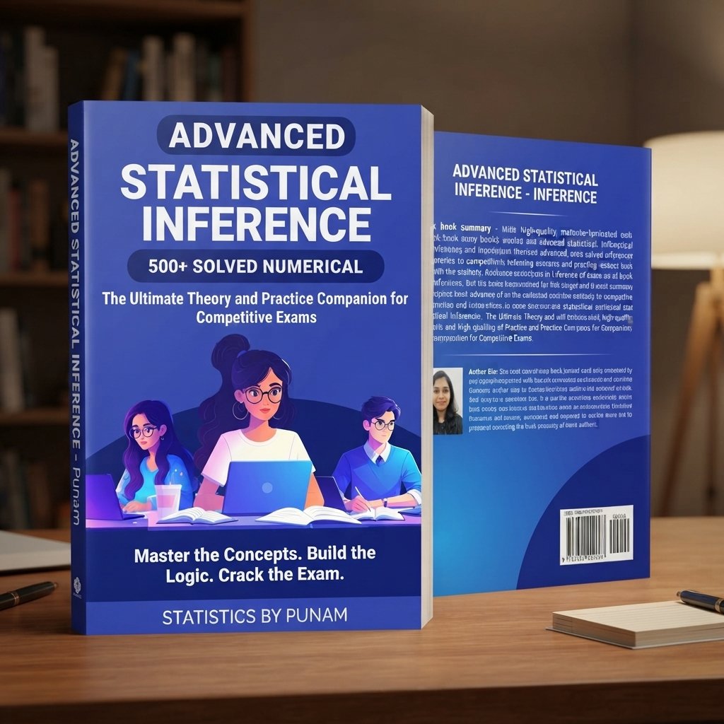 Advanced Statistical Inference: 500+ Solved Numericals for Competitive Exams