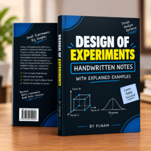 Design of Experiment Notes